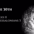 June 30th: Judges 11 & 2 Thessalonians 3