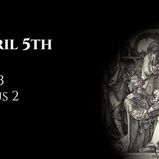 April 5th: Job 3 & Titus 2