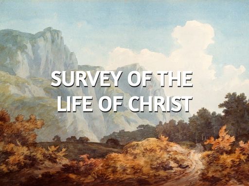 Survey of the Life of Christ